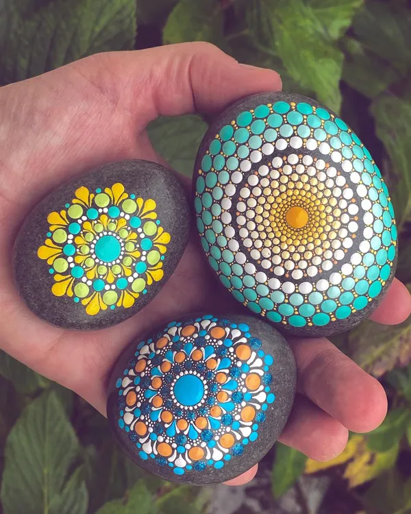 Katie Flack Painted Dots