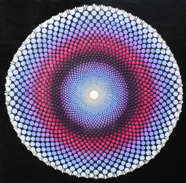 Katie Flack Painted Dots