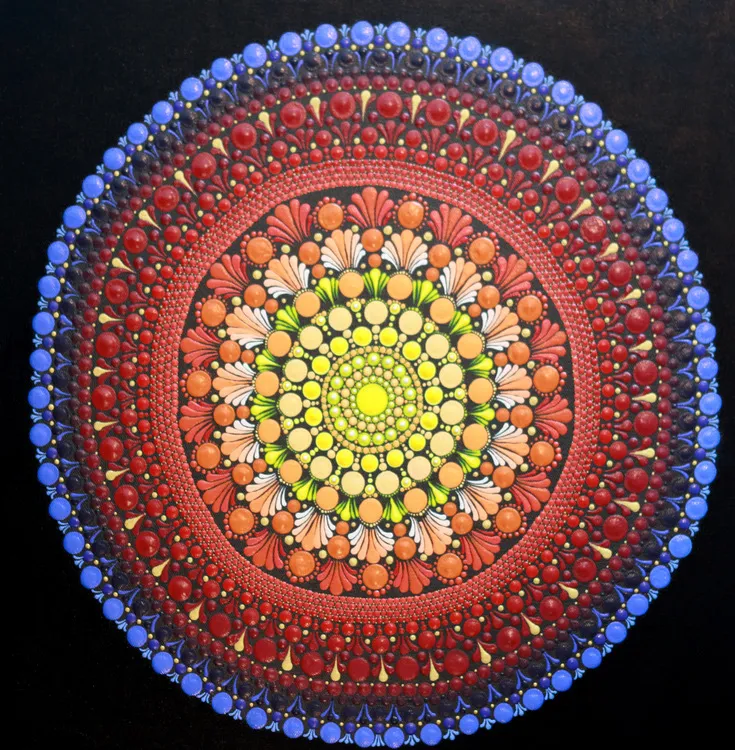 Katie Flack Painted Dots