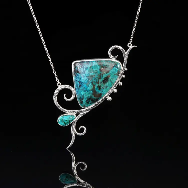 Moonstone Spiral Necklace — Tyler Haas Designs