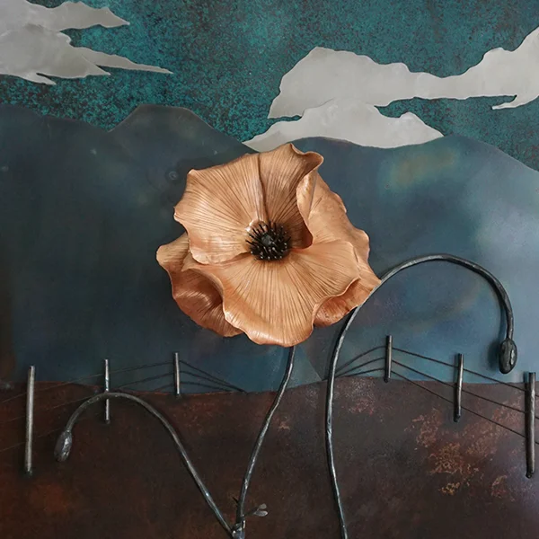 Meltdown Metal Art