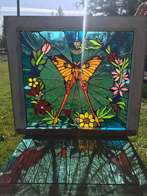 Smiling Mama Mosaic Art